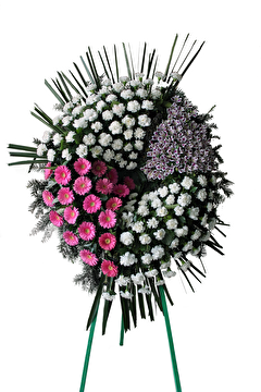 Wreath of Alstromerias